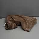 Obstal Fitted Round Table Cloth, Reversible Waterproof Stain Resistant Elastic Stretch Tablecloth, Wipe Clean Table Cover for Outdoor/Indoor Use, Fits Round Tables 36" (Round) Diameter, Coffee