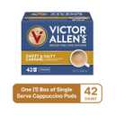 Victor Allen's Coffee Sweet and Salty Caramel Flavored Cappuccino Mix, 42 Count, Single Serve K-Cup Pods for Keurig K-Cup Brewers Brewers (Packaging May Vary)