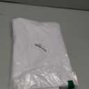 HunnmingRe 44 Inch x 4 Yards Woven Cotton Iron-on Fusible Interfacing Light Weight White 100% Cotton Single Sided Interfacing Fabric for Fabric Sewing and DIY Crafts Supplies