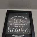 Airrioal Memorial Gifts for Loss of Dad, Condolences Clothing Display Case Frame, Bereavement Grief Remembrance Sympathy Gifts for loss of Father, Loved One, Mother, Son, Celebration of Life, Black