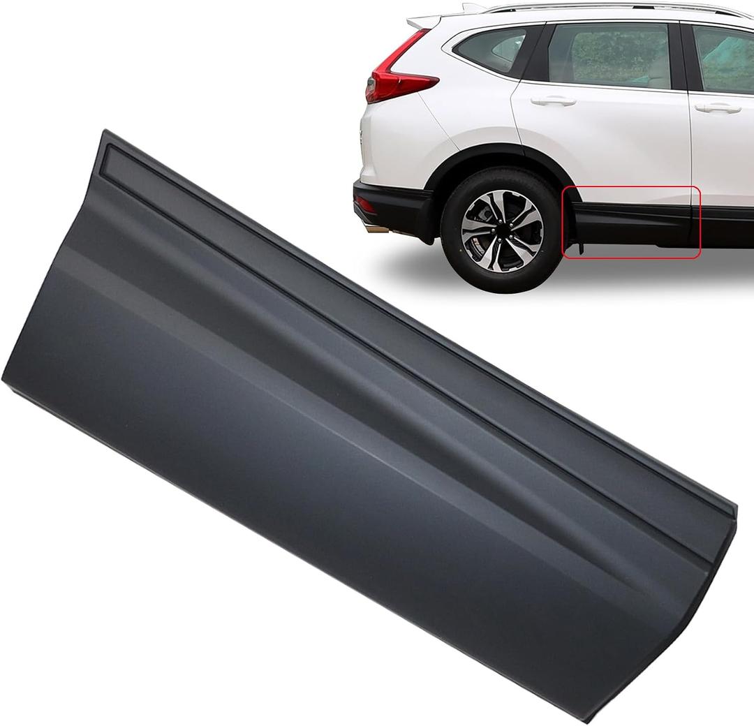XQSMWF Rear Right Door Lower Molding Door Garnish Without Chrome Compatible with Honda CR-V 2017-2021 Replaces 75313-TLC-A01 75313TLCA01 HO1505110