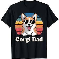 Corgi Dad Tshirt Black (2XL)