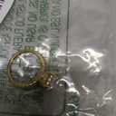 Gold engagement ring