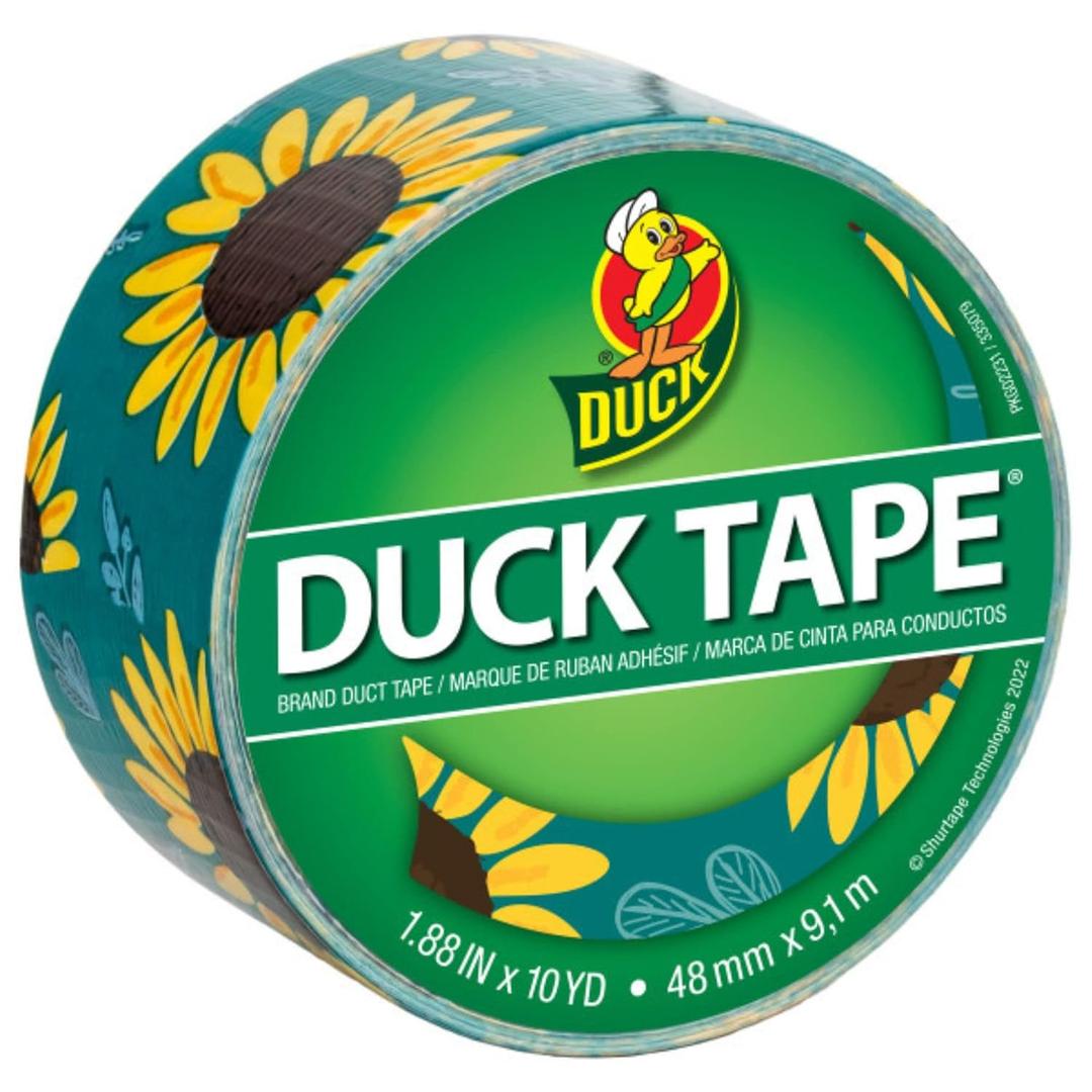 Duck Brand Printed Duct Tape [Prints & Patterns]: 1.88 in. x 30 ft. (Sunflowers)
