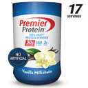 Premier Protein Whey Protein Powder, Vanilla, 28 Ounce (EXP 03/14/26)