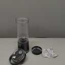 Portable Personal Electric USB Juicer600ML Mini Blender Portable Blender For Shakes and Smoothies juice12 Blades Great for MixingCompactConvenient and Versatile (grey)