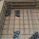 Cylrod Upgraded W10728159 Dishwasher Lower Rack for Maytag Dishwasher Rack with Wheels, W10525646 W10780925 W10082825 Lower Rack Replacement for Kitchenaid Dishwasher Rack Parts, 22"D by 20.8"W