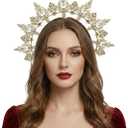 Bubbmi Women Halo Goddess Headband Costume Masquerade Headwear