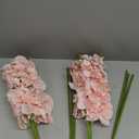Orchids Artificial Flowers,6PCS Light Pink Tall Fake Flowers 36" Artificial Phalaenopsis Long Stems Silk Orchids for Wedding Party Office Home Dcor (Light Pink)