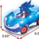 NKOK Sonic Glow Racer RC Car – Ready to Run 1/28 Scale Remote Control Vehicle with Light-Up Body