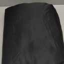 10x20ft Black Backdrop for Photography, Dual-Size Dual-Pocket Design Photo Booth Background for Portrait Photoshoot, Party and Video with Both Options of 10 feet and 20 feet in Width