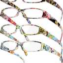Gaoye 1.5 Readers for Women, Blue Light Blocking Reading Glasses, Stylish Reading Glasses for Women in 4 Patterns