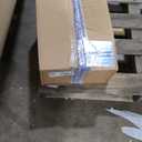 Boahaus Serena White Makeup Vanity with Mirror and 11 Lights, 7 Drawers, Glass Top, Crystal Knobs, USB-A & USB-C Ports, 110V Power Outlet, Bedroom Vanity Desk (White)