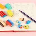 LiYiQ 30 Pcs Cute Eraser for Pencils Bulk Cute Supplies Kawaii Erasers for Classroom Fun Erasers for Classroom Supplies Party Favors Gift