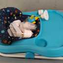 Smart Steps Trend Activity Walker and Entertainer with Removeable Toys, Large Tray, Cup Holder, Adjustable Height and Flat Fold Frame for Storage, Ages 6 Months +, Space Walk Navy