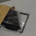 2 Tier Corner Bathroom Countertop Organizer, Tool-Less Installation Vanity Tray for Skincare Makeup Perfume Organizer, Small Plastics Counter Bathroom Storage and Organization (Black)