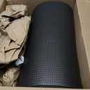 Color&Geometry Anti Fatigue Cushion Padded Kitchen Mat for Floor  17x59+17x59,Easy Clean, Waterproof & Oil Proof, Anti Slip, Foam Rubber Runner Rug for Front Sink Comfort Standing, Black Set of 2