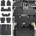 Floor Mat Cargo Mat Compatible with 2023-2025 Honda Pilot Backrest Trunk Liner Floor Liner Replacement for 23-25 Pilot Accessories