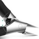 2 x Upgrade Ingrown Toenail Clipper Professional Podiatrist Curved Blade Nail Clippers Tool for Seniors Thick Ingrown Nails for Men Women