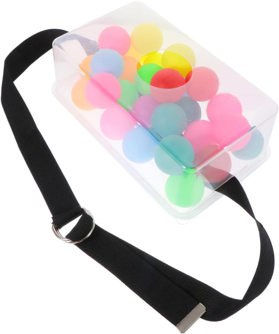Toyvian 1 Set Strap Shake Box Children Kids Outdoor Playset Developmental Sports Table Tennis Balls Family Games for Kids and Coordination Training Kids Training Game