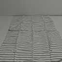 JELLYMONI 100% Natural Cotton Striped King Pillowcases Set, 2 Pack White with Thin Black Stripes Pattern Printed Pillow Covers with Envelope Closure (Pillows are not Included)