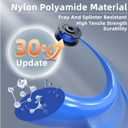 Weed Wacker String Replacement Compatible with Ryobi One+ AC14RL3A, 0.065'' String Trimmer Refill for Ryobi String Trimmer, 99 FT Autofeed Weed Eater String for R yobi 18V,24V,40V(9 Spools+2 Caps)