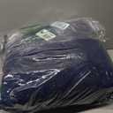 Wheelchair Cushions, Pressure Pain Relief Accessories with Armrest Covers, Supports Coccyx & Back, Non-Slip, Fits Wheelchair with 16'' Length Armrest (Navy)