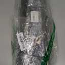 GRANNY SAYS Front Door Mat Indoor Entrance, Entryway Rugs Non Slip Washable, Waterproof Welcome Rubber Door Mat for Outside Entrance, Low Profile Outdoor Mats for Front Door, Black 17" x 29.5"