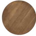 30 Inch Diameter Wooden Round Clothing Racks Topper Table Top Rack Round Wood Table Top Caramel for Round-clothing Rack Circular-table 3/5 Inch Thick