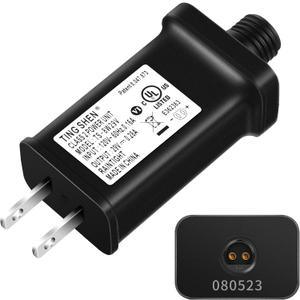 Enhon 29V 8W Class 2 LED Power Supply, UL Listed TS-8W29V Transformer Replacement, IP44 Waterproof Low Voltage Christmas Tree US Plug Adapter for LED String Light and Christmas Tree Light