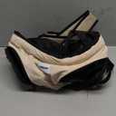 ETIAL Pet Dog Cat Carrier Front Chest Backpack, Hands Free Cross Shoulder Sling Bag with Padded Bottom & Safety Strap for Puppy Kitten Travel Hiking and Outdoor Use (8-18lbs,Brown)