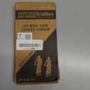 Handlebar Bike Mirror, Scratch Resistant Glass Lens, Ajustable and Rotatable Safe Rearview Bicycle Mirror (A:Silver Lens for Left)