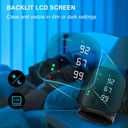 Wrist Blood Pressure Monitor, Rechargeable Monitors for Home Use with Digital Large Display, Voice Broadcast, Blood Pressure Machine, Carrying Case