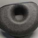 4-in-1 Large Cat Tunnel Bed for Multiple Large Cats, Scratch Resistant Donut & Detachable & Washable Donut Cat Bed,Up to 45 Lbs (L 40x40x11,Charcoal Gray),Bonus Pet Hair Remover Included