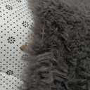 OLANLY 5x8 Machine Washable Large Area Rugs for Living Room, Bedroom, Soft Fluffy Shaggy Bedside Rug, Indoor Floor Carpet for Kids Girls and Boys, Dorms, Nursery, Home Decor Aesthetic, Grey