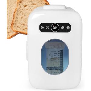 Sourdough Home with Window, Sourdough Starter Home with 41-122F Accurate Temperature Control, 10L Large Capacity, Energy-Saving & Quiet Operation, Great for Making & Storing Sourdough Starter