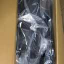 Upright Walkers for Seniors, Stand Up Rollator Walker with Adjustable Padded Armsupport & Seat, Folding Rolling Walker with 8'' Wheel Suitable for All Terrain, Red