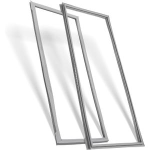 2-Pack Refrigerator Door Seal for Whirlpool Models WRF535SMBM00 WRF535SWHZ04 WRF532SMHZ00 WRF532SMBM01 MFF2558VEM4 KBFS20ECMS00 WRF535SMBW00, Replaces Part Number W10830162 Refrigerator Door Gasket