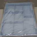 Douorgan Toy Storage Organizer for Lego Stackable Organizer Bins Portable Organizer Containers Storage Box Plastic Case for Bead Bracelet Making DIY Jewelry Nail Charms (Blue)