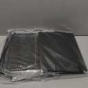 2 Pack Hanging File Holder, 10 Hanging Folders, Metal Mesh, Letter Size Folder Storage, Desktop Storage Cabinets, Office School Document (Black, Medium)