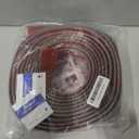 Floor Transition Strip Self Adhesive Carpet & Flooring Transitions Edging Trim Strip PVC Threshold Transitions Suitable for Threshold Height Less Than 5mm (10Ft, Wood Grain Coffee)