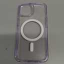 ESR for iPhone 14 Case/iPhone 13 Case, Compatible with MagSafe, Shockproof Military-Grade Protection, Magnetic Phone Case for iPhone 14/13, Classic Series (HaloLock), Clear Purple