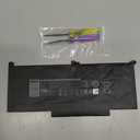 F3YGT 60WH Latitude 7480 Battery 7490 Battery 2X39G For Dell Latitude 12 7000 7280 7290/13 7000 7380 7390 P29S002/14 7000 7480 7490 P73G002 Series DM3WC KG7VF P73G DM6WC 451-BBYE 453-BBCF[60Wh/7.6V]