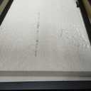 Huuger Computer Desk, 55 Inch Home Office Desk, Gaming Writing Work from Home Study Desk, Large Legroom, Sturdy Metal Frame, Modern Simple, Grey