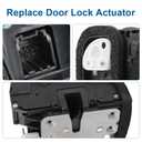 Rear Right Side Door Latch Lock Actuator Compatible with Chevy Cruze Colorado Blazer Equinox Malibu Camaro GMC Canyon Yukon Sierra Cadillac Escalade Escalade XTS ATS Buick Regal 2013-2023