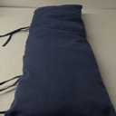 SUNCREAT Detachable Extra Large Outdoor Hammock Pillow with Ties, Navy