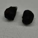 REECHO 2 PCS Mini Claw Clip in Messy & Cat Ears Hair Bun Extensions HB001 Wig Accessory Updo Hairpieces for Women Girls (Pack of 2-3.5" Wavy, Dark Brown)