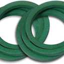 2 Pack 954-04204 Snow Thrower Auger Belt for MTD Craftsman Snowblower(1/2" X 35.7")