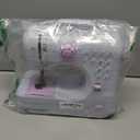 rxmeili Sewing Machine Portable mini Electric Sewing Machine for beginners 12 Built-in Stitches 2 Speed with Foot PedalLight, Storage Drawer