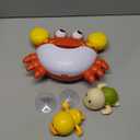 Baby Bath Toys for Toddlers, Crab Bath Bubble Maker with 12 Songs, 3 Pack Wind-up Pool Toys for Kid, Bathtub Toys As Birthday Gift for Boys Girls